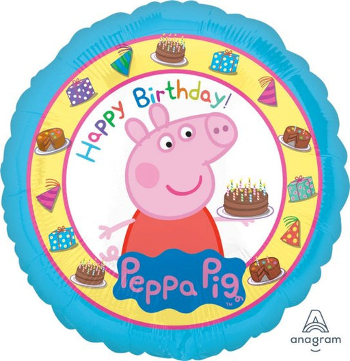45cm Standard HX Happy Birthday Peppa Pig
