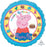 Peppa Pig Happy Birthday 45cm Foil Balloon