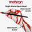 Mehron Bright Arterial Squirt Blood showing fresh red blood and dried blood effects on a hand