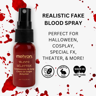 Blood Splatter Pump Bottle Carded 30ml