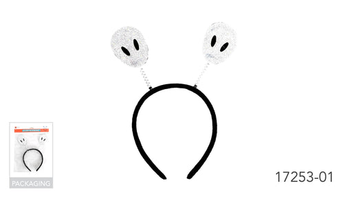 Silver Alien Headband