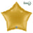Gold Solid Star Foil Balloon 46cm