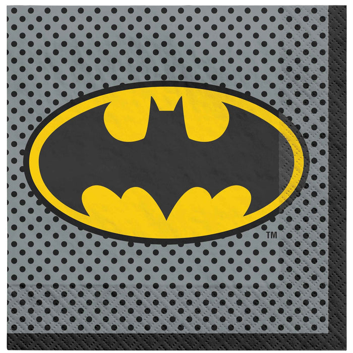 Batman Logo Lunch Napkins 16pk