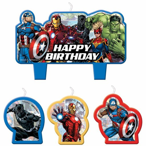 Marvel Avengers Powers Unite Birthday Canndle Set