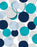 Blue Spots  Medium Gift Bag