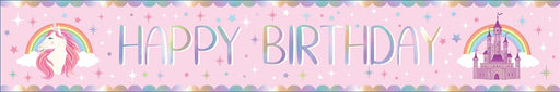 Unicorn Foil Banner