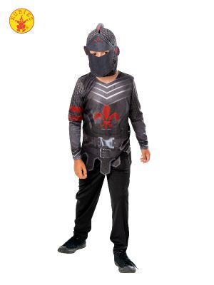 Black Knight Costume - Childrens Size 7-8 Years