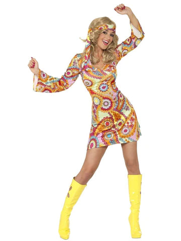 1960s Hippie Chick Costume