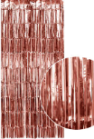 Metallic Rose Gold Curtain