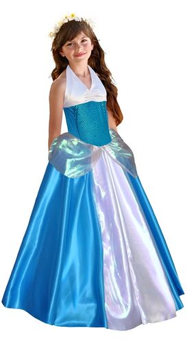 Cinderella Girl Child Costume Large