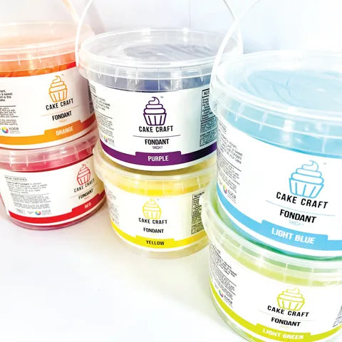 Cake Craft Black Fondant 1kg