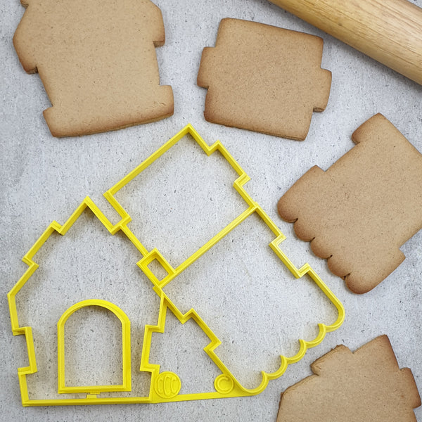 Interlocking Gingerbread House Cutter