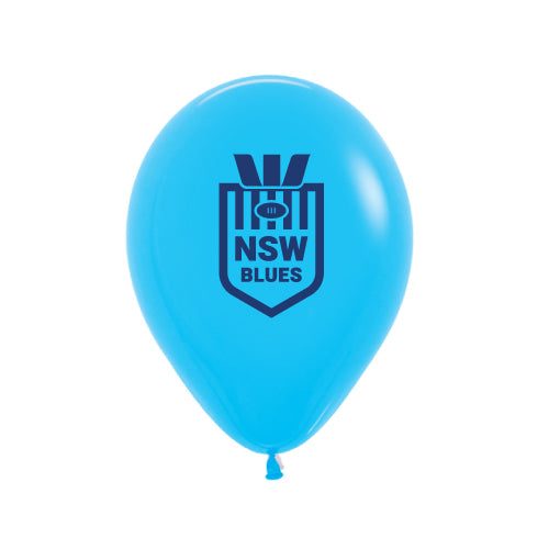 Printed NSW Blues NRL State of Origin 30cm latex balloon