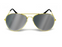 Aviator Glasses (Gold Mirror)