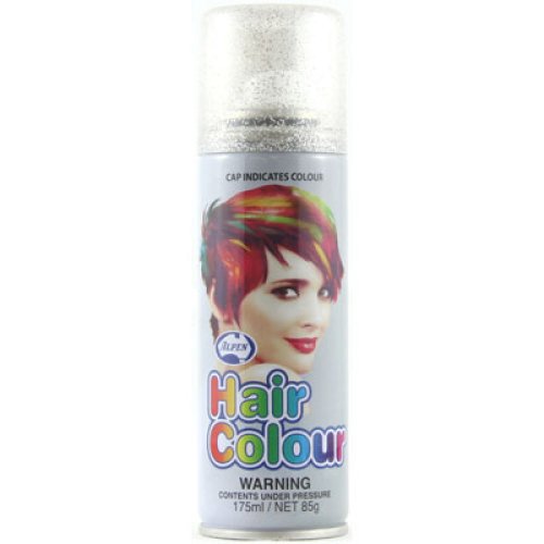Silver Glitter Hair Spray 175ml