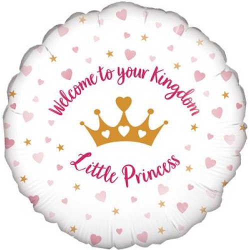Welcome To Your Kingdom Little Princess Foil 45cm (18")