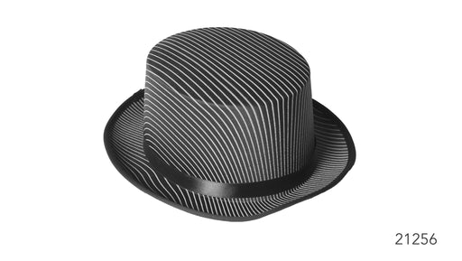 20s Pinstripe Gangster Top Hat