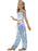 Arabian Princess Costume, Blue Childrens Size Medium 7-9