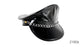 Black Leather Hat With Chain