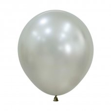 Latex Balloon 46cm Silk Uninflated Single