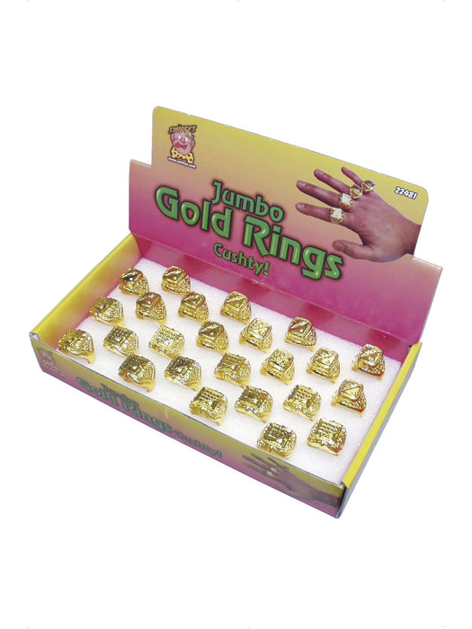Assorted Gold Rings Each