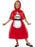 Deluxe Red Riding Hood Children's Costume, Red with Dress & Hood Small 4-6
