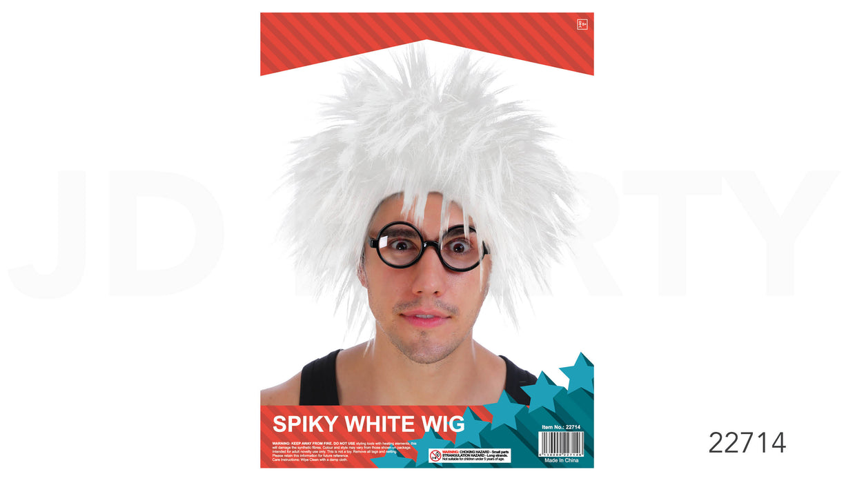 Spiky Wig - White
