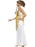 Helen of Troy Costume, White & Gold Adult