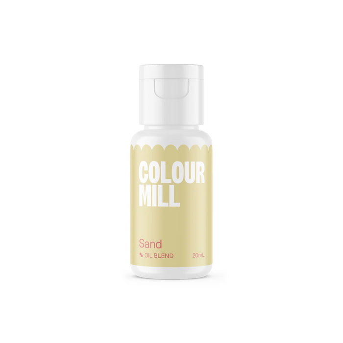 Colour Mill Sand Oil Blend 20ml bottle on a white background
