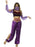 Arabian Princess Adult Costume, Purple Extra Small