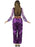Arabian Princess Adult Costume, Purple Extra Small