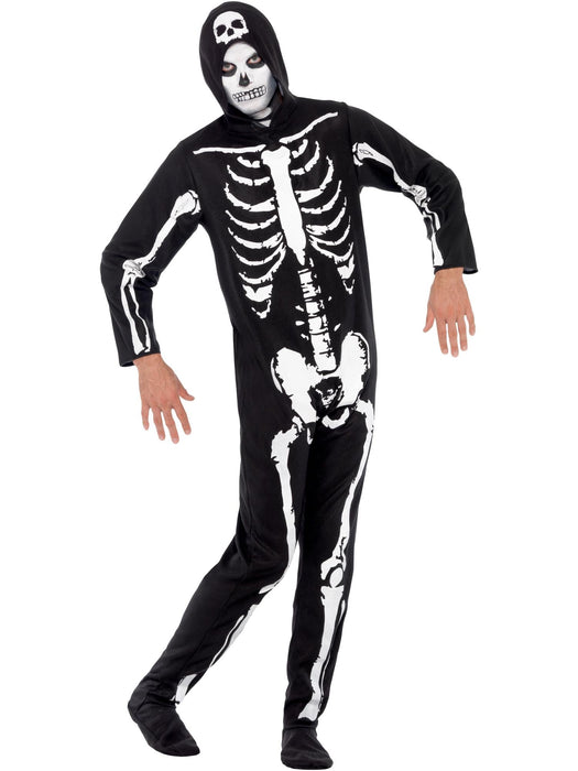 Black Skeleton Adult Costume