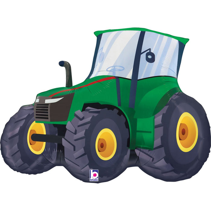 Foil Balloon Farm Tractor 76cm (30")
