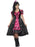 Curves Sassy Saloon Costume, Pink Plus X2 Size 24-26