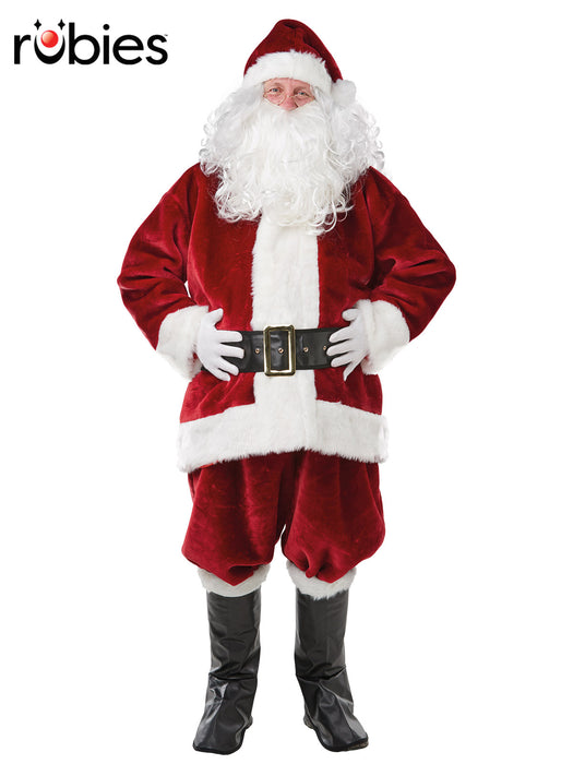 Deluxe Santa Suit Adult Costume – Standard & X Large