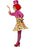 Clown Lady Costume, Multi-Coloured