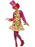 Clown Lady Costume, Multi-Coloured
