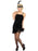 Deluxe Fringe Black Flapper Costume
