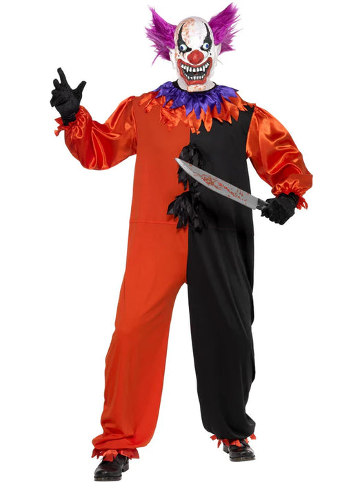 Cirque Sinister Scary Bo Bo the Clown Costume XL