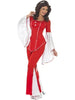 Red Female Super Trooper Costume