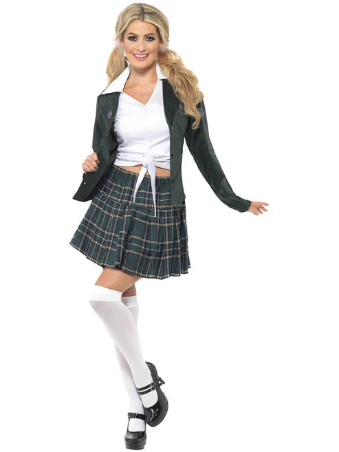 Preppy Schoolgirl Costume Medium
