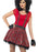 Punk Kit, Tartan, with Tutu, Braces and Fingerless Gloves