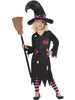 Cinder Witch Costume, Black Size 3-4