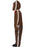 Gingerbread Man Childrens Costume - Size M