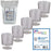 Clear Plastic Wine Tasting Glass 45ml Pack 30