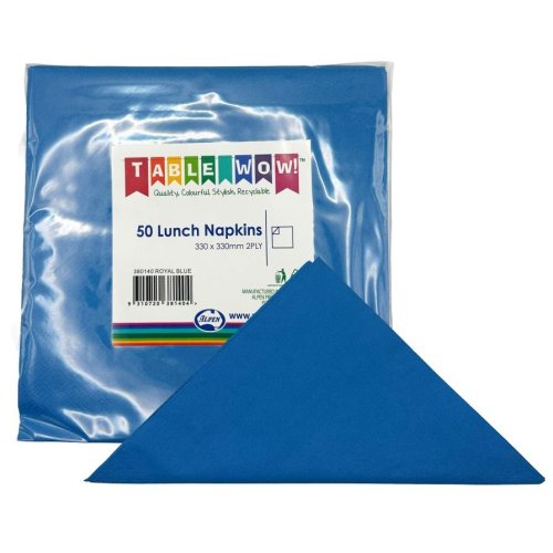 Royal Blue Lunch Napkin 33x33cm 2ply P50