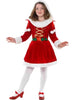 Little Miss Santa Costume Size 10-12