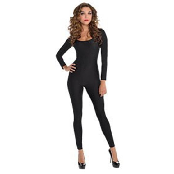 Black Adult Cat Suit - Medium/Large