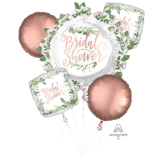 Foil Balloon Bouquet Kit Bridal Shower 5 Foil Balloons