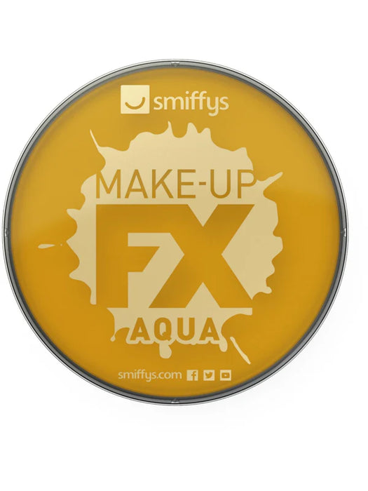 Smiffys Make-Up FX, Metallic Gold 15ml